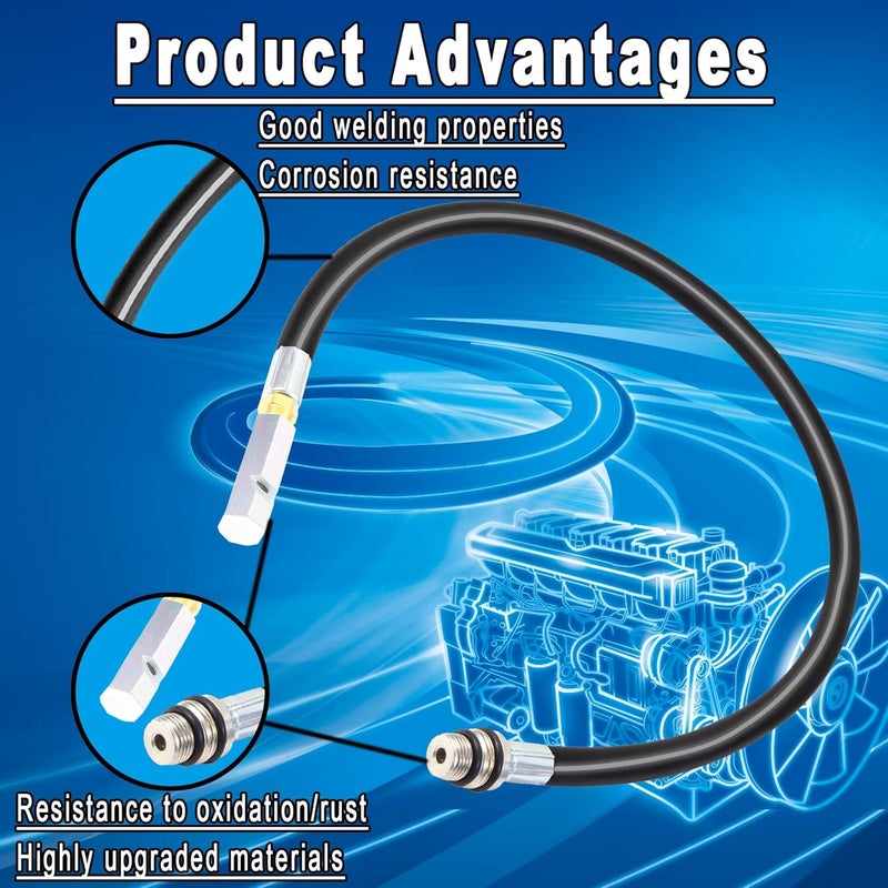 FullMayPro 8016MRG Tdc Whistle Thread Top Dead Center Indicator Center Top Dead Whistler,Replace 8016MRG 33650 7880,With gasket, sealing tape - Image 4